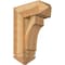 Ekena Millwork Westlake Arts and Crafts Rough Sawn Bracket w/ Offset Brace, Western Red Cedar, 8"W x 18"D x 26"H BKT0806X18X26WTL03RWR - alternate 1